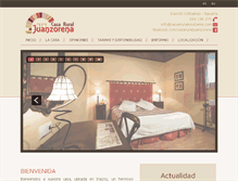 Tablet Screenshot of casasruralesulzama.com
